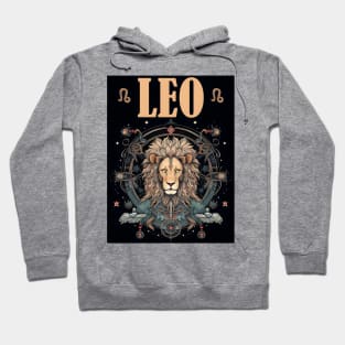 Leo Zodiac Sign Hoodie